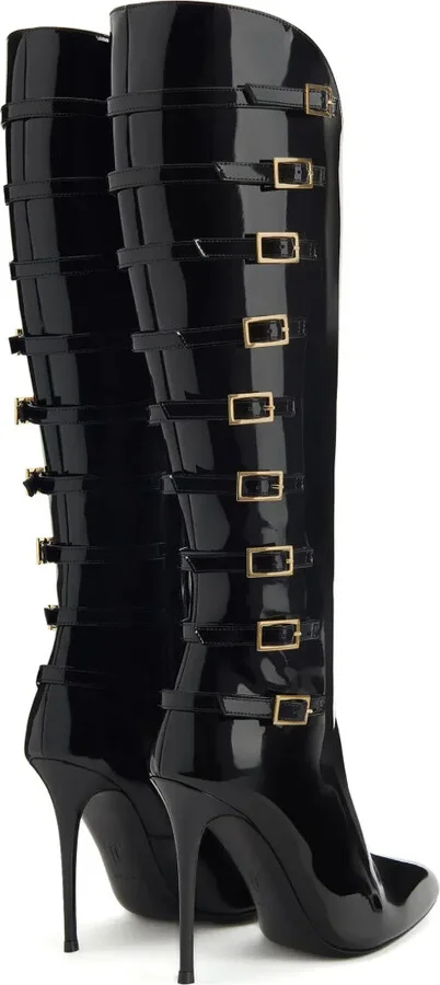Patthi 105mm patent boots - Image 3