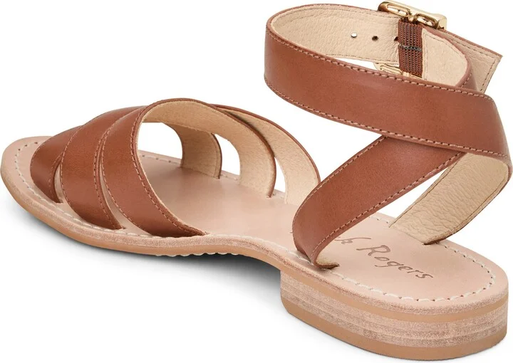 Patti Ankle Strap Flat Sandal - Image 2