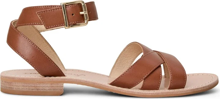 Patti Ankle Strap Flat Sandal - Image 3