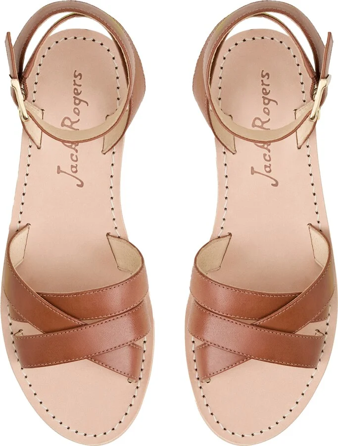Patti Ankle Strap Flat Sandal - Image 4