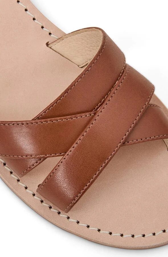 Patti Ankle Strap Flat Sandal - Image 6