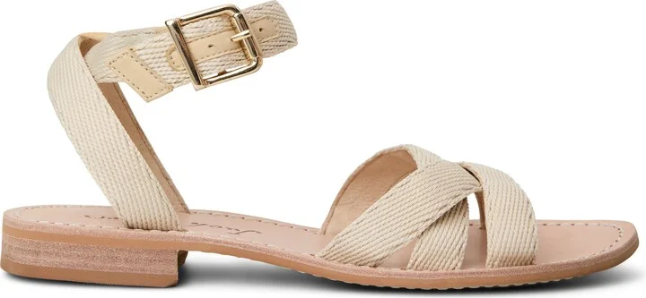Patti Ankle Strap Flat Sandal - Image 9