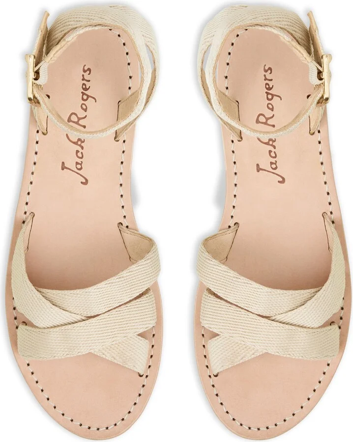 Patti Ankle Strap Flat Sandal - Image 10