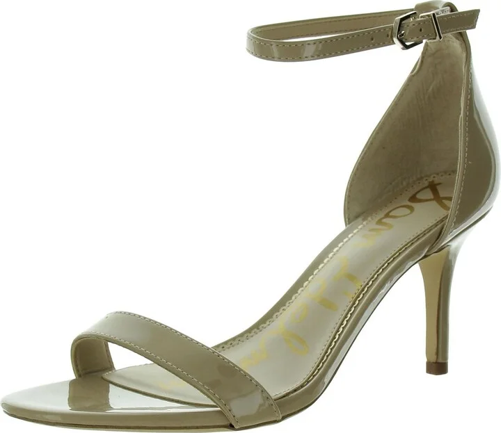 Patti Womens Ankle Strap Heels