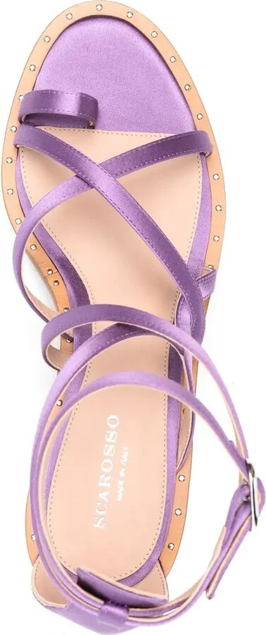 Patty scrappy silk sandals - Image 4