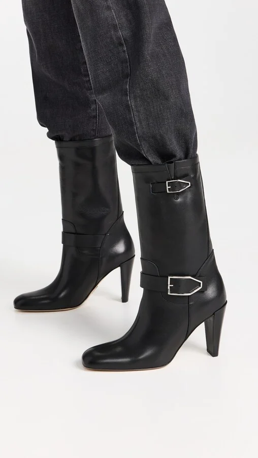 Paul Andrew Biker Boots - Image 2