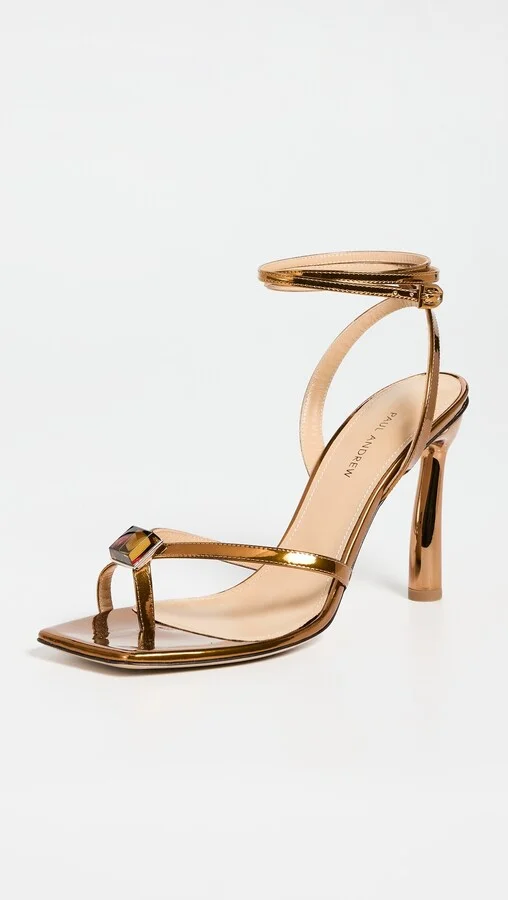 Paul Andrew Cube Toe Ring Sandals - Image 2
