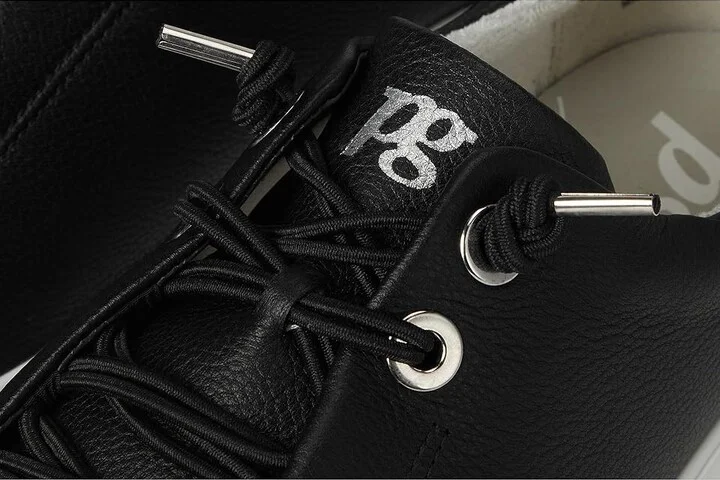 Paul Green Abbey Sneakers Women's Shoes Black Leather : AT 6.5 (US Women's 9) M - Image 7