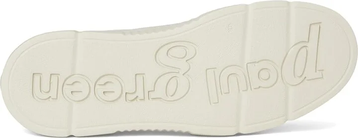 Paul Green Abbey Sneakers Women's Shoes Ivory Leather : AT 8 (US Women's 10.5) M - Image 3