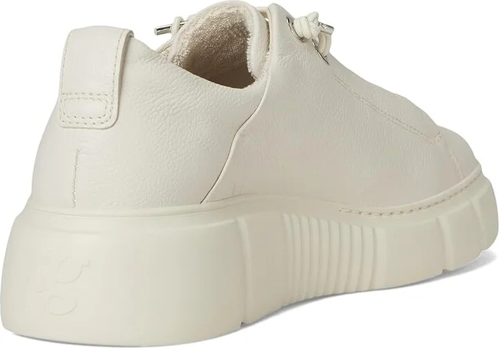 Paul Green Abbey Sneakers Women's Shoes Ivory Leather : AT 8 (US Women's 10.5) M - Image 4