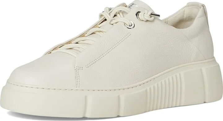 Paul Green Abbey Sneakers Women's Shoes Ivory Leather : AT 8 (US Women's 10.5) M - Image 5