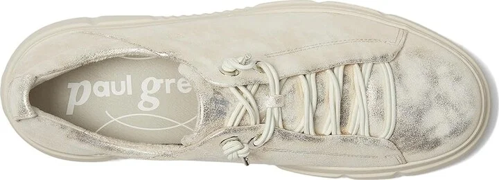 Paul Green Abbey Sneakers Women's Shoes Mineral Antic Metallic : AT 6.5 (US Women's 9) M, Leather - Image 2