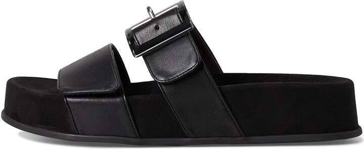 Paul Green Aloha Slide Women's Sandals Black Future Nappa : AT 3.5 (US Women's 6) M, Leather - Image 6