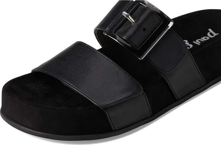 Paul Green Aloha Slide Women's Sandals Black Future Nappa : AT 3.5 (US Women's 6) M, Leather - Image 7