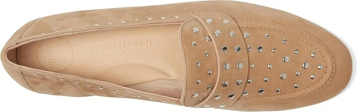 Paul Green Anika Flats Women's Flat Shoes Dakar Suede : AT 3.5 (US Women's 6) M, Leather/Rubber - Image 2