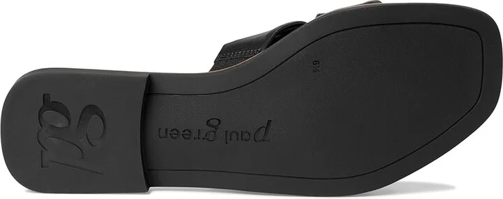 Paul Green Annie Slide Women's Sandals Black Future Nappa : AT 3.5 (US Women's 6) M, Leather - Image 3
