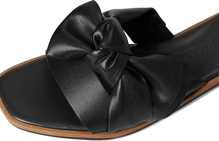 Paul Green Annie Slide Women's Sandals Black Future Nappa : AT 3.5 (US Women's 6) M, Leather - Image 7