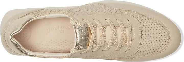 Paul Green Apollo Women's Shoes Biscuit Pale Gold Combo : AT 5.5 (US Women's 8) M, Leather - Image 2