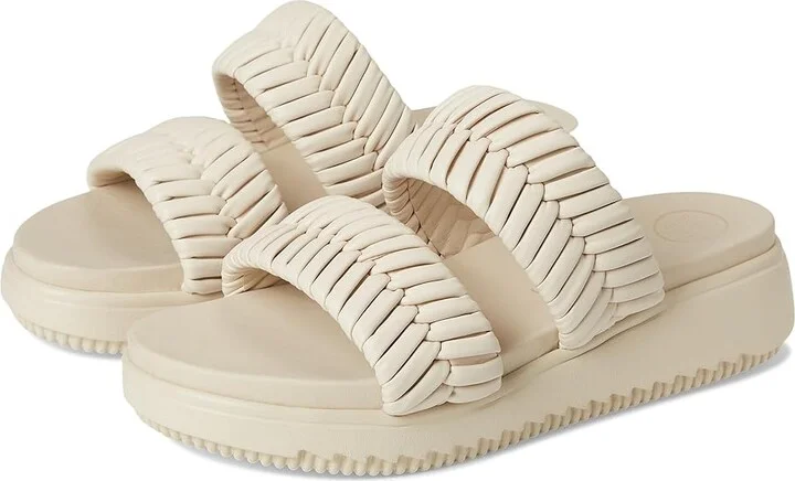 Paul Green Ashton Slide Women's Sandals Shell Braid : AT 5.5 (US Women's 8) M, Leather