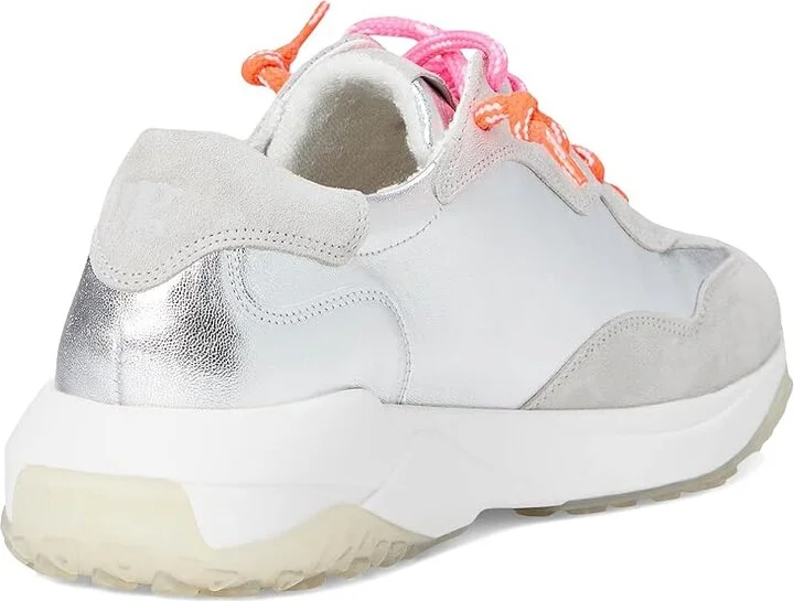 Paul Green Beckett Sneakers Women's Shoes Cloud Silver Combo : AT 7.5 (US Women's 10) M, Leather - Image 4