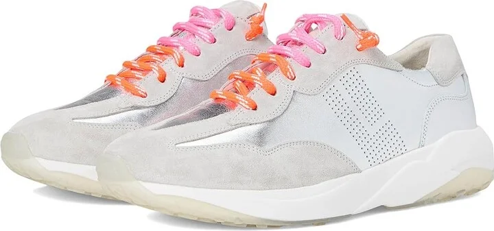 Paul Green Beckett Sneakers Women's Shoes Cloud Silver Combo : AT 7.5 (US Women's 10) M, Leather