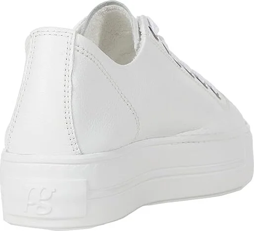 Paul Green Bixby Sneakers Women's Shoes White Leather : AT 8 (US Women's 10.5) M - Image 4