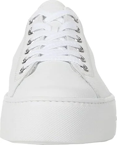 Paul Green Bixby Sneakers Women's Shoes White Leather : AT 8 (US Women's 10.5) M - Image 5