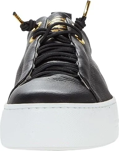 Paul Green Faye Sneaker Women's Shoes Black Gold Combo : AT 3.5 (US Women's 6) M, Leather - Image 5