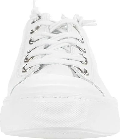Paul Green Hadley Sneaker Women's Shoes White Silver MC Leather : AT 3.5 (US Women's 6) M - Image 5