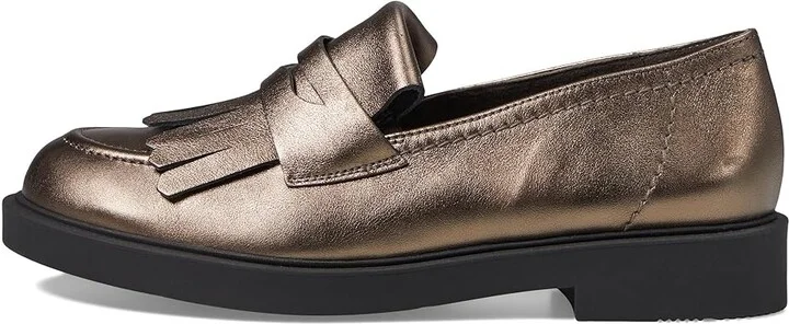 Paul Green Stacy Flat Women's Shoes Grunge Metallic Leather : AT 4.5 (US Women's 7) M - Image 5