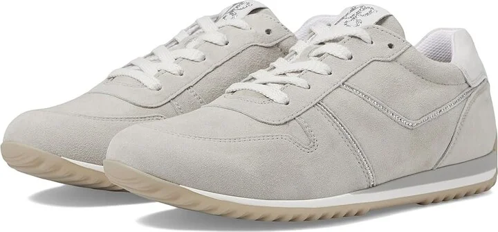 Paul Green Tanner Sneaker Women's Shoes Stone Off-White : AT 6 (US Women's 8.5) M, Leather