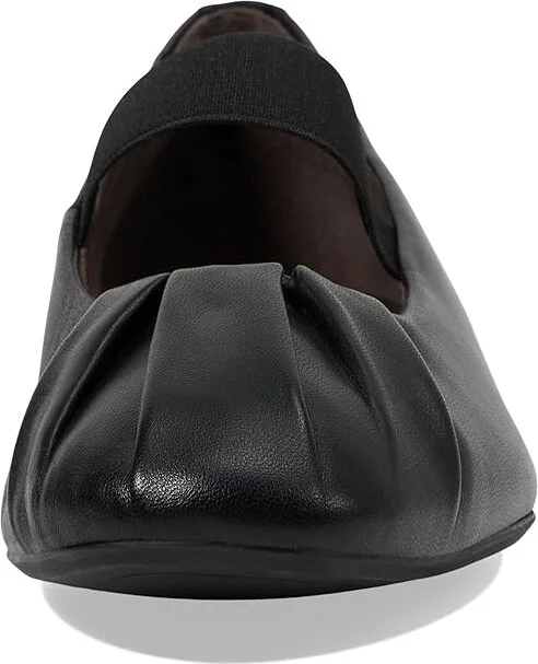 Paul Green Vail Flat Women's Flat Shoes Black Soft Nappa : AT 3.5 (US Women's 6) M, Leather - Image 2