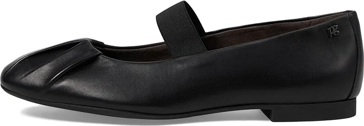 Paul Green Vail Flat Women's Flat Shoes Black Soft Nappa : AT 3.5 (US Women's 6) M, Leather - Image 5