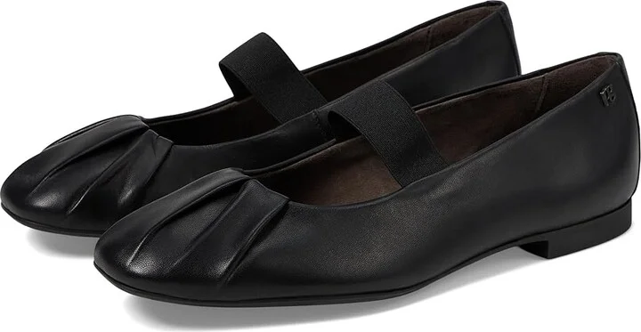 Paul Green Vail Flat Women's Flat Shoes Black Soft Nappa : AT 3.5 (US Women's 6) M, Leather