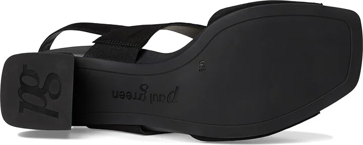 Paul Green Verona Sling Women's Sandals Black : AT 5.5 (US Women's 8) M, Leather/Rubber - Image 3