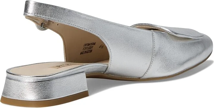 Paul Green Viola Sling Women's Sandals Aluminium Metallic Nappa : AT 3.5 (US Women's 6) M, Leather/Rubber - Image 4