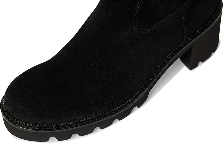 Paul Green Wanda Boot Women's Boots Black Soft Suede : AT 3.5 (US Women's 6) M, Leather - Image 2
