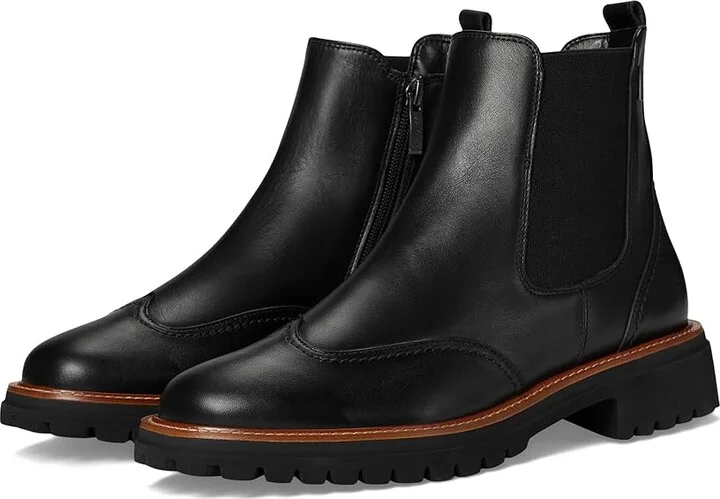 Black Gore Leather