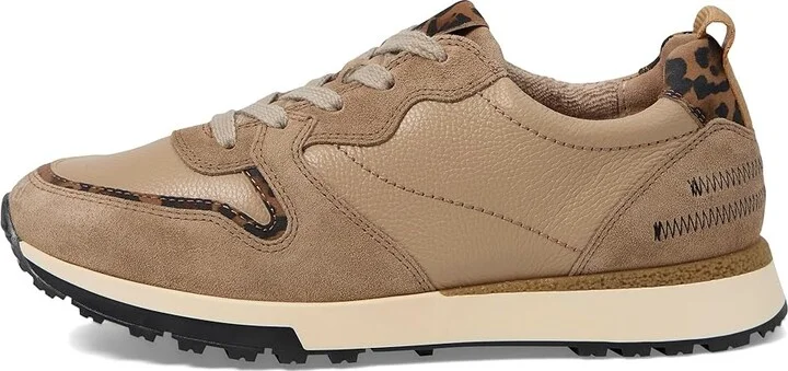 Paul Green Weaver Sneaker Women's Shoes Almond Combo : AT 3.5 (US Women's 6) M, Leather - Image 6
