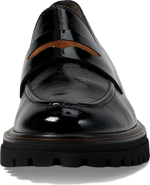 Paul Green Wellesley Loafer Women's Flat Shoes Black Toffee Combo : AT 4 (US Women's 6.5) M, Leather - Image 5