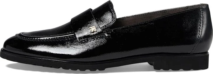 Paul Green Wheaton Flat Women's Flat Shoes Black Crinkled Patent : AT 5 (US Women's 7.5) M, Leather - Image 6