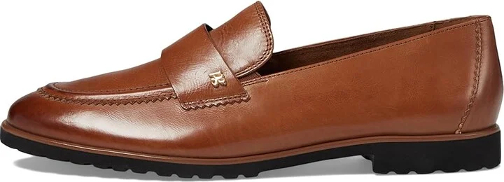 Paul Green Wheaton Flat Women's Flat Shoes Cognac Leather : AT 3.5 (US Women's 6) M - Image 6