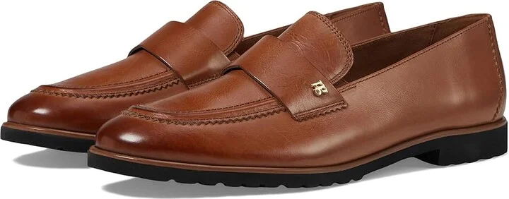Paul Green Wheaton Flat Women's Flat Shoes Cognac Leather : AT 3.5 (US Women's 6) M