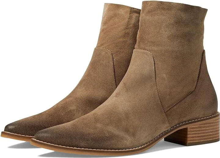 Paul Green Willow Boot Women's Boots Antelope Soft Suede : AT 3.5 (US Women's 6) M, Leather