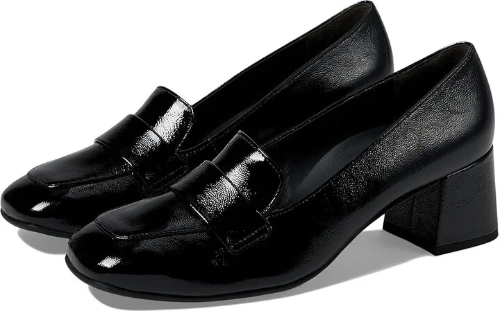 Paul Green Winona Pump High Heels Black Crinkled Patent : AT 6.5 (US Women's 9) M, Leather