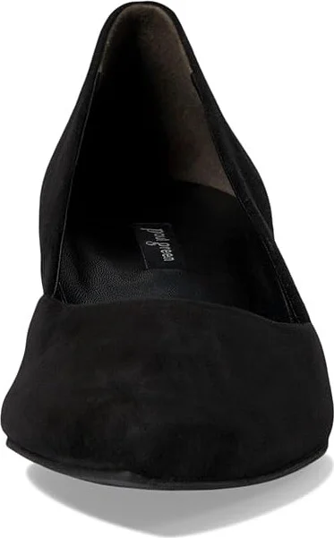 Paul Green Witt High Heels Black Suede : AT 4 (US Women's 6.5) M, Leather - Image 2