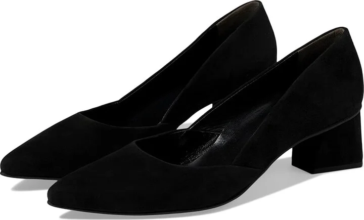 Paul Green Witt High Heels Black Suede : AT 4 (US Women's 6.5) M, Leather