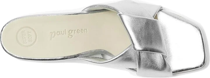 Paul Green Yasmin Women's Sandals Aluminium : AT 3.5 (US Women's 6) M, Leather/Rubber - Image 2