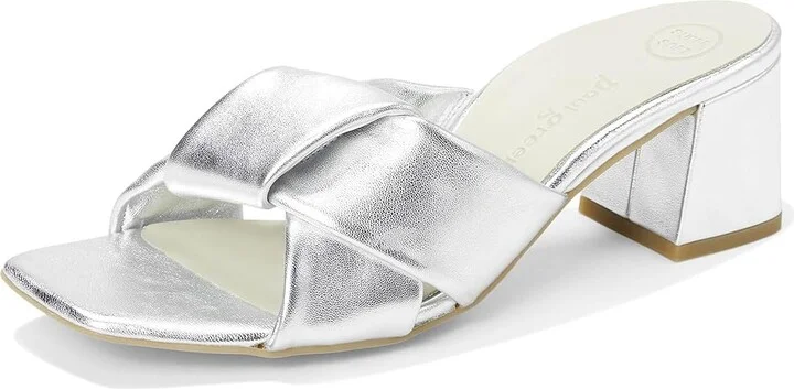Paul Green Yasmin Women's Sandals Aluminium : AT 3.5 (US Women's 6) M, Leather/Rubber - Image 5