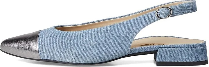 Paul Green Ynez Women's Shoes Denim : AT 3.5 (US Women's 6) M, Leather - Image 6